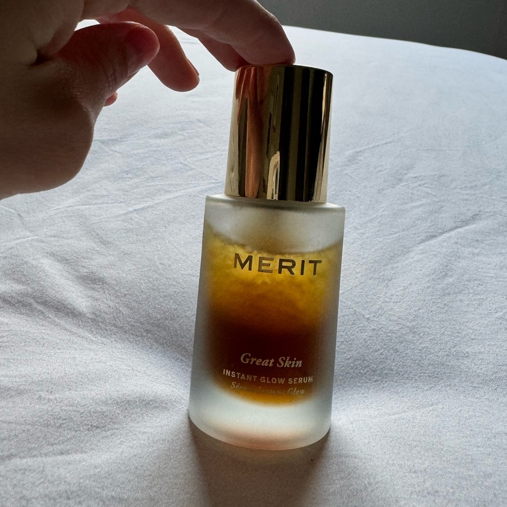 gently used merit skin prep serum